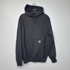 Carhartt Paxton Rain Defender Hoodie Sweatshirt Gray Size Small